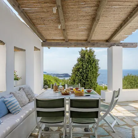 Amazing Sea View, Mykonos Cycladic Villa, Priv Pool * Платис Ялос