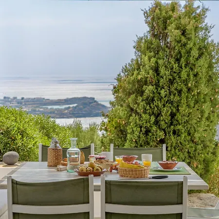 Вилла Amazing Sea View, Mykonos Cycladic Villa, Priv Pool