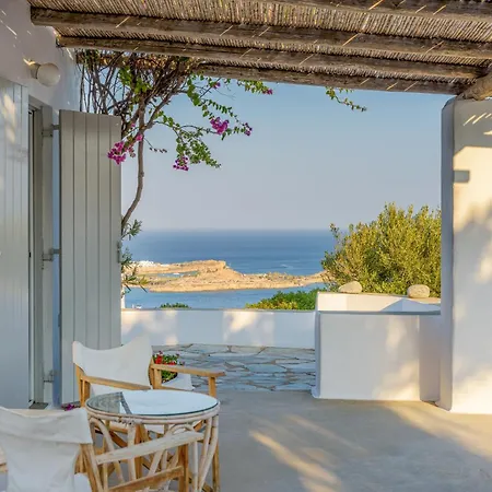 Вилла Amazing Sea View, Mykonos Cycladic Villa, Priv Pool