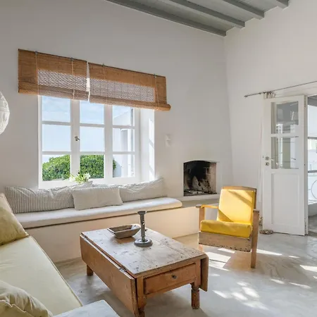 Вилла Amazing Sea View, Mykonos Cycladic Villa, Priv Pool Платис Ялос
