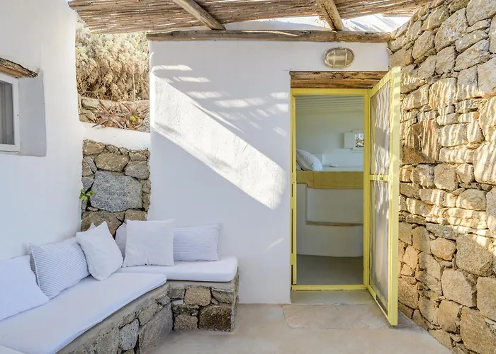 Willa Amazing Sea View, Mykonos Cycladic Villa, Priv Pool *