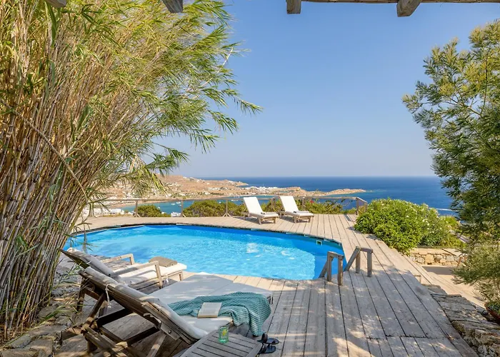 Amazing Sea View, Mykonos Cycladic Villa, Priv Pool * Platys Gialos (Mykonos)